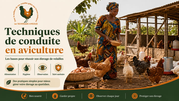 Techniques de conduite en aviculture